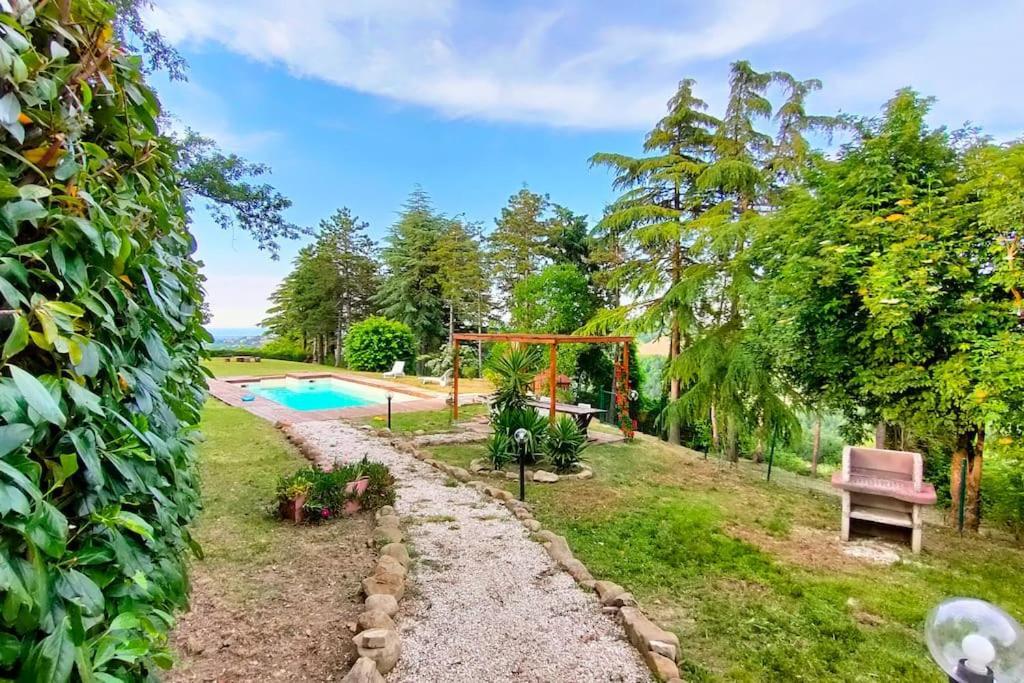 Casale San Teodoro - Mondaino Rn Villa Exterior foto