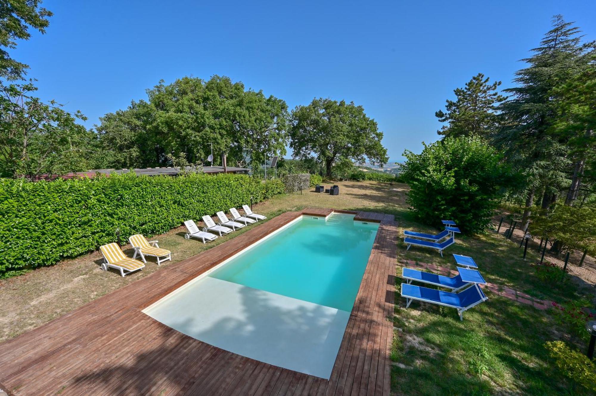 Casale San Teodoro - Mondaino Rn Villa Exterior foto